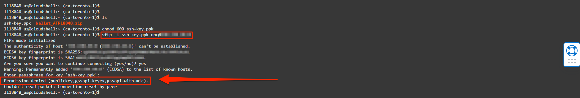 Policy Missing Error